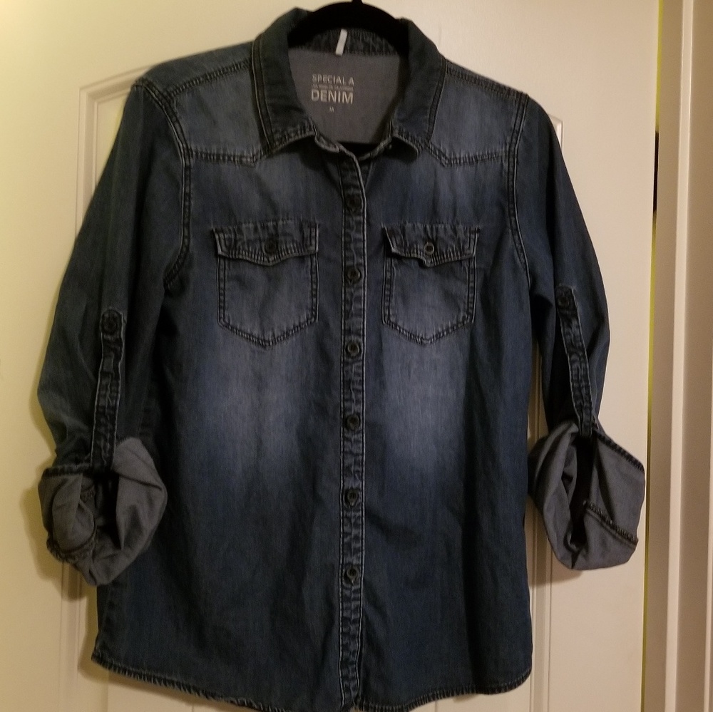 Denim shirt